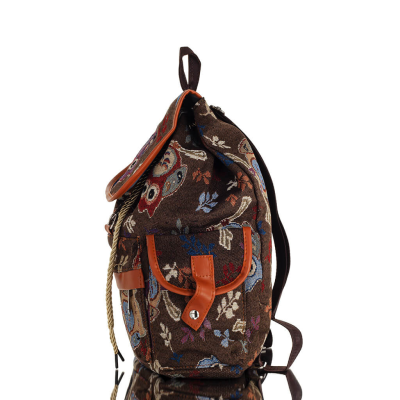 Backpack with Owl or Glauca 4 Fabric and bags 3 - grifon.se 