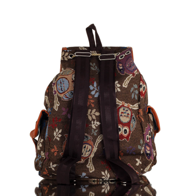 Backpack with Owl or Glauca 4 Fabric and bags 5 - grifon.se 