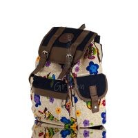 Ryggsäck med blommor Tyg och väskor 2 - grifon.se 