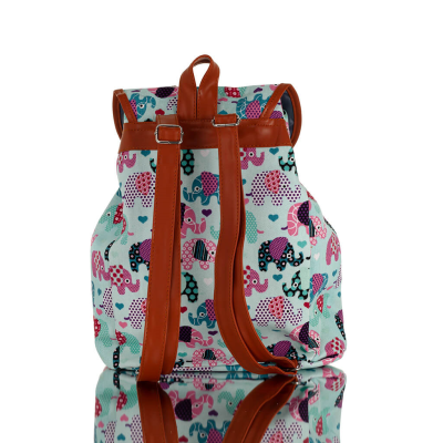 Ryggsäck med elefanter Tyg och väskor 5 - grifon.se 