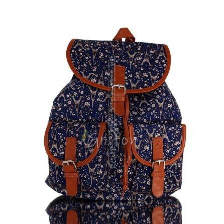 Eiffel Tower Backpack Fabric and bags 1 - grifon.se