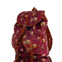 Backpack with Owl or Glauka Mikri Fabric and bags 2 - grifon.se 