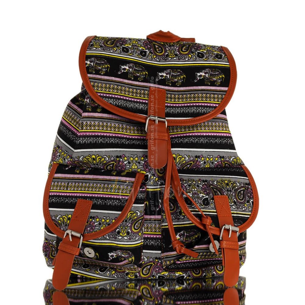 Elephant Teardrop Backpack Fabric and bags 1 - grifon.se 
