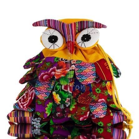 Backpack Owl or Glauka 32x43cm Fabric and bags 1 - grifon.se