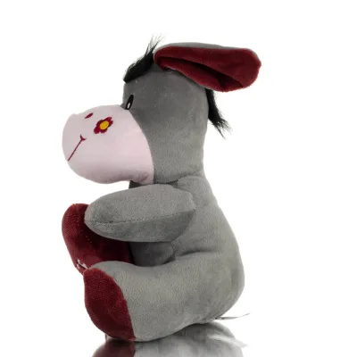 Donkey Sitting Plush Soft Cuddly Plush Toy Stuffed Animal for Kids 22cm I LOVE CRETE Soft and other toys 3 - grifon.se 