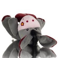 Donkey Sitting Plush Soft Cuddly Plush Toy Stuffed Animal for Kids 22cm I LOVE CRETE Soft and other toys 6 - grifon.se 