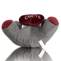 Donkey Sitting Plush Soft Cuddly Plush Toy Stuffed Animal for Kids 22cm I LOVE CRETE Soft and other toys 7 - grifon.se 