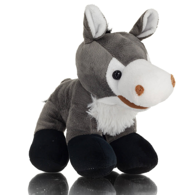 Donkey Standing Plush Soft Cuddly Plush Toy Stuffed Animal for Kids 25cm I LOVE CRETE Soft and other toys 2 - grifon.se 
