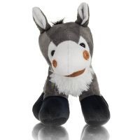 Donkey Standing Plush Soft Cuddly Plush Toy Stuffed Animal for Kids 25cm I LOVE CRETE Soft and other toys 3 - grifon.se 