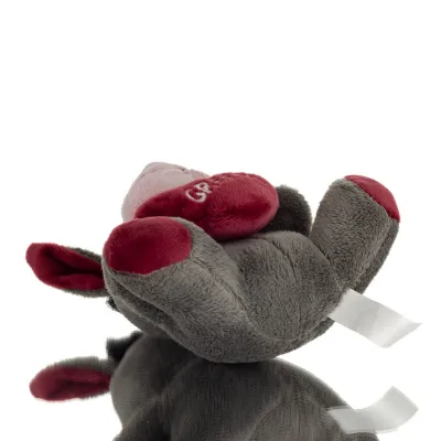 Donkey Sitting Plush Soft Cuddly Plush Toy Stuffed Animal for Kids 12cm I LOVE GREECE Soft and other toys 8 - grifon.se 