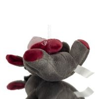 Donkey Sitting Plush Soft Cuddly Plush Toy Stuffed Animal for Kids 12cm I LOVE GREECE Soft and other toys 8 - grifon.se 