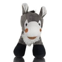Donkey Standing Plush Soft Cuddly Plush Toy Stuffed Animal for Kids 25cm I LOVE GREECE Soft and other toys 2 - grifon.se 