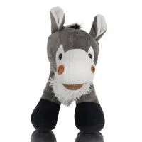 Donkey Standing Plush Soft Cuddly Plush Toy Stuffed Animal for Kids 25cm I LOVE GREECE Soft and other toys 2 - grifon.se 