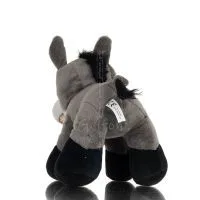 Donkey Standing Plush Soft Cuddly Plush Toy Stuffed Animal for Kids 25cm I LOVE GREECE Soft and other toys 5 - grifon.se 
