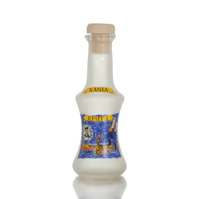 Transparent glass carafe with print, kitchen, raki, tsikoudia Kitchen & glasses 14 - grifon.se 