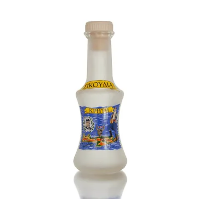 Transparent glass carafe with print, kitchen, raki, tsikoudia Kitchen & glasses 47 - grifon.se 