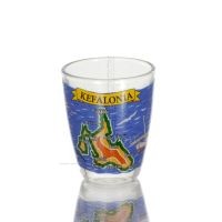 Karaff Set med 2 shots genomskinligt glas med tryck, kÃ¶k, raki, tsikoudia KÃ¶k & glas 5 - grifon.se 