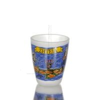 Karaff Set med 2 shots genomskinligt glas med tryck, kÃ¶k, raki, tsikoudia KÃ¶k & glas 5 - grifon.se 