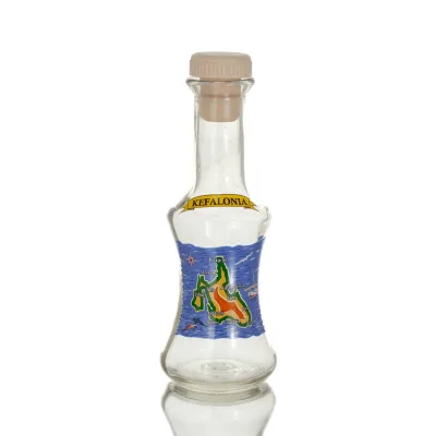 Karaff Set med 4 shots genomskinligt glas med tryck, kök, raki, tsikoudia Kök & glas 3 - grifon.se 