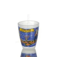 Karaff Set med 4 shots genomskinligt glas med tryck, kök, raki, tsikoudia Kök & glas 5 - grifon.se 