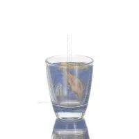 Shotglasögon Set med 6 st genomskinligt glas med tryck, kök, raki, tsikoudia, snapsglas Kök & glas 4 - grifon.se 