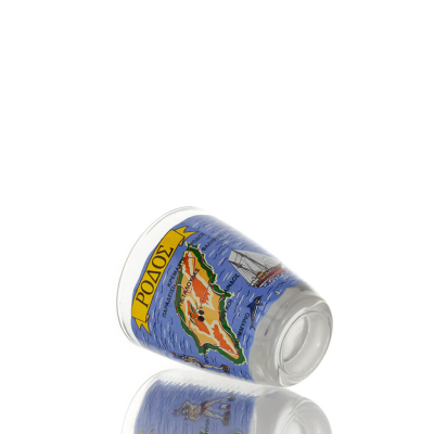 Shot glasses Set of 6 pcs transparent glass with print, kitchen, raki, tsikoudia, shot glass Kitchen & glasses 6 - grifon.se 