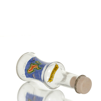 Carafe in a transparent glass box with a print, kitchen, raki, tsikoudia Kitchen & glasses 4 - grifon.se 