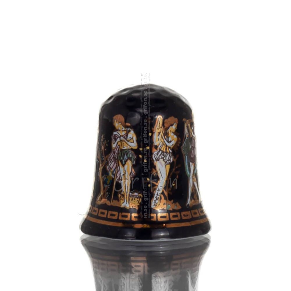 Sewing thimbles with archaic print, New Bone China like porcelain Kitchen & glasses 1 - grifon.se 