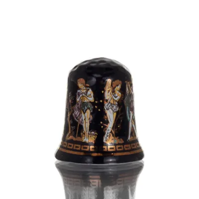 Sewing thimbles with archaic print, New Bone China like porcelain Kitchen & glasses 1 - grifon.se 