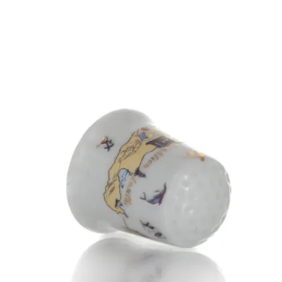 Sewing thimbles with Crete print, New Bone China like porcelain Kitchen & glasses 3 - grifon.se 