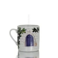 Κούπα, Κύπελλο με Κρήτη 5,5x5εκ 80cc, New Bone China σαν πορσελάνη Κουζίνας κ υαλικά 2 - grifon.se 