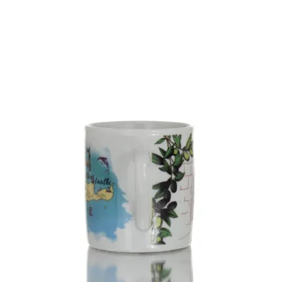 Mugg, kopp med Kreta 5,5x5cm 80cc, New Bone China-liknande porslin Kök & glas 4 - grifon.se 