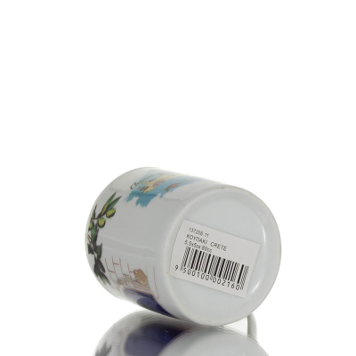 Mugg, kopp med Kreta 5,5x5cm 80cc, New Bone China-liknande porslin KÃ¶k & glas 6 - grifon.se 