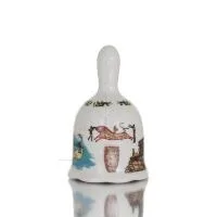Bell with Crete print 8.5cm New Bone China like porcelain, decorative Kitchen & glasses 2 - grifon.se 