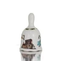Bell med Kreta-tryck 8,5cm New Bone China-liknande porslin, dekorativ Kök & glas 3 - grifon.se 