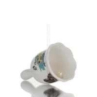 Bell med Kreta-tryck 8,5cm New Bone China-liknande porslin, dekorativ Kök & glas 4 - grifon.se 