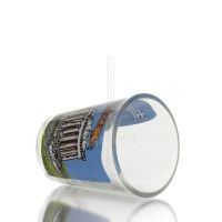 Transparent glass 6cm shot glass with Parthenon print, kitchen, raki, tsikoudia, shot glass Kitchen & glasses 3 - grifon.se 
