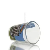 Transparent glass 6cm shot glass with Parthenon print, kitchen, raki, tsikoudia, shot glass Kitchen & glasses 3 - grifon.se 