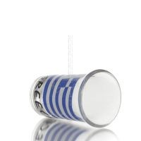 7cm transparent glass shot glass with Flag print, kitchen, raki, tsikoudia, shot glass Kitchen & glasses 3 - grifon.se 