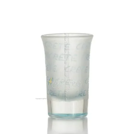 Sandblästringsskott blå 7cm Kreta Kök & glas 1 - grifon.se 
