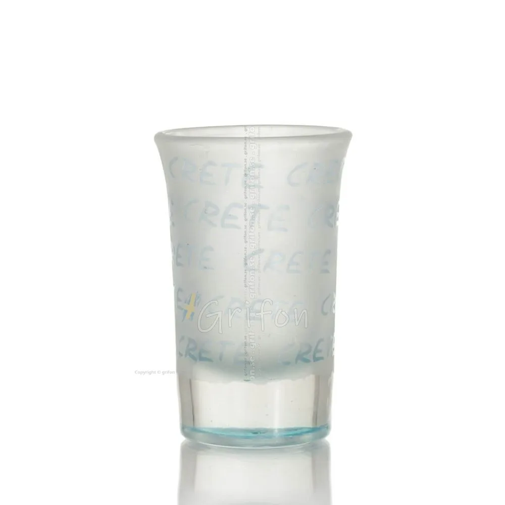 Sandblästringsskott blå 7cm Kreta Kök & glas 1 - grifon.se 