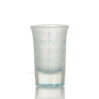 SandblÃ¤stringsskott blÃ¥ 7cm Kreta KÃ¶k & glas 1 - grifon.se 