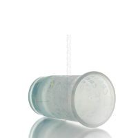 SandblÃ¤stringsskott blÃ¥ 7cm Kreta KÃ¶k & glas 3 - grifon.se 