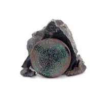 Phaistos Disc: The Unsolved Mystery, Small 9cm Alabaster, Minoan Civilization, Ancient Greece Polyester 1 - grifon.se 