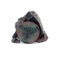 Phaistos Disc: The Unsolved Mystery, Small 9cm Alabaster, Minoan Civilization, Antikens Grekland Polyester 1 - grifon.se 