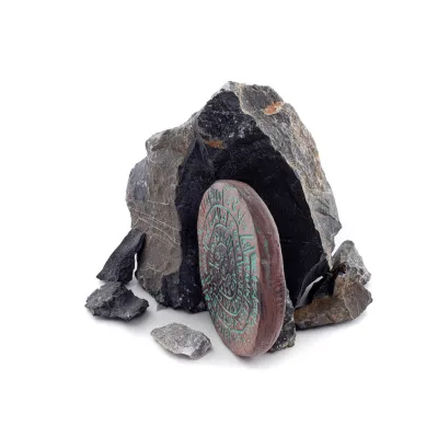 Phaistos Disc: The Unsolved Mystery, Small 9cm Alabaster, Minoan Civilization, Ancient Greece Polyester 3 - grifon.se 