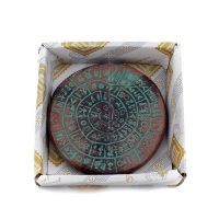 Phaistos Disc: The Unsolved Mystery, Small 9cm Alabaster, Minoan Civilization, Antikens Grekland Polyester 4 - grifon.se 