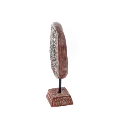 Phaistos Disc: The Unsolved Mystery, 13 cm Alabaster Embossed Base, minoisk civilisation, antikens Grekland Polyester 2 - grifon