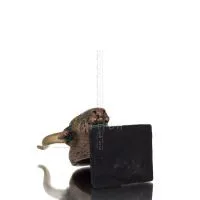 Minotaur: Drottning Pasiphaes son, Tjurhuvud, Tjurhuvud Byst, 19 cm alabaster, minoisk kultur Polyester 7 - grifon.se 