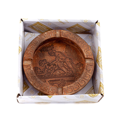 Askfat, Askfat Satiriskt av alabaster, Med satiriskt, erotiskt, sexuellt, prestanda Polyester 3 - grifon.se 